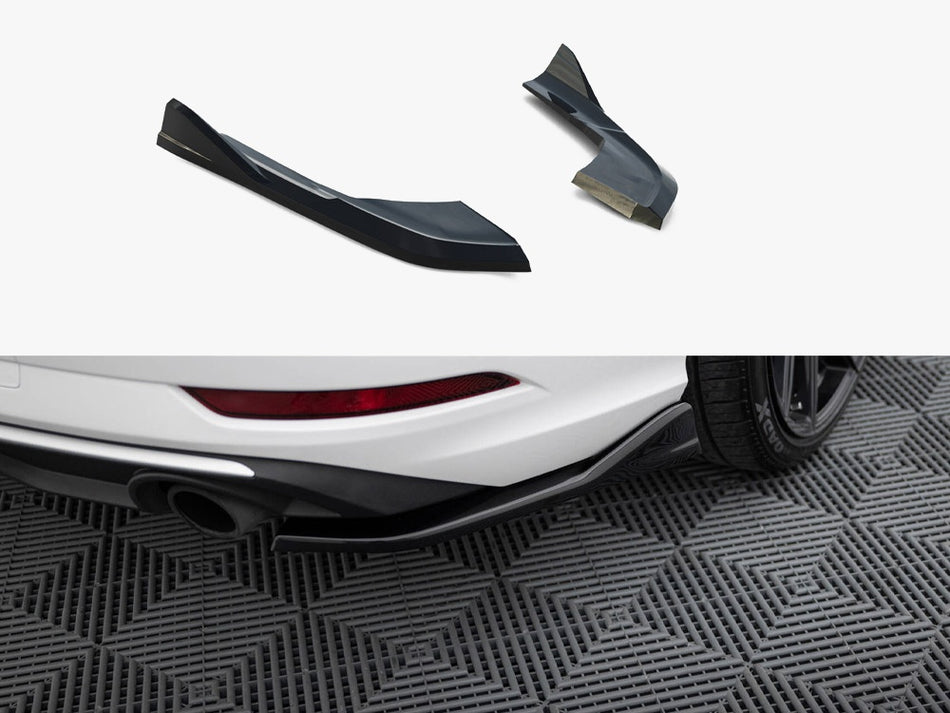 Rear Side Splitters V.1 Audi A3 Sedan 8V Facelift