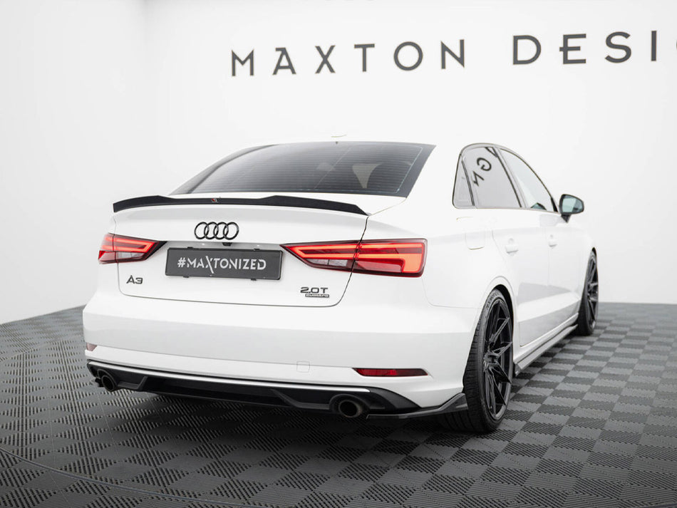Rear Side Splitters V.1 Audi A3 Sedan 8V Facelift