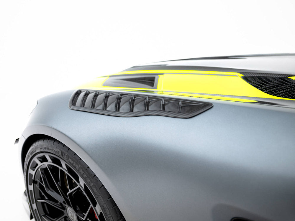 Prepreg Carbon Front Fender Side Vents Mercedes-AMG GT C C190 Facelift