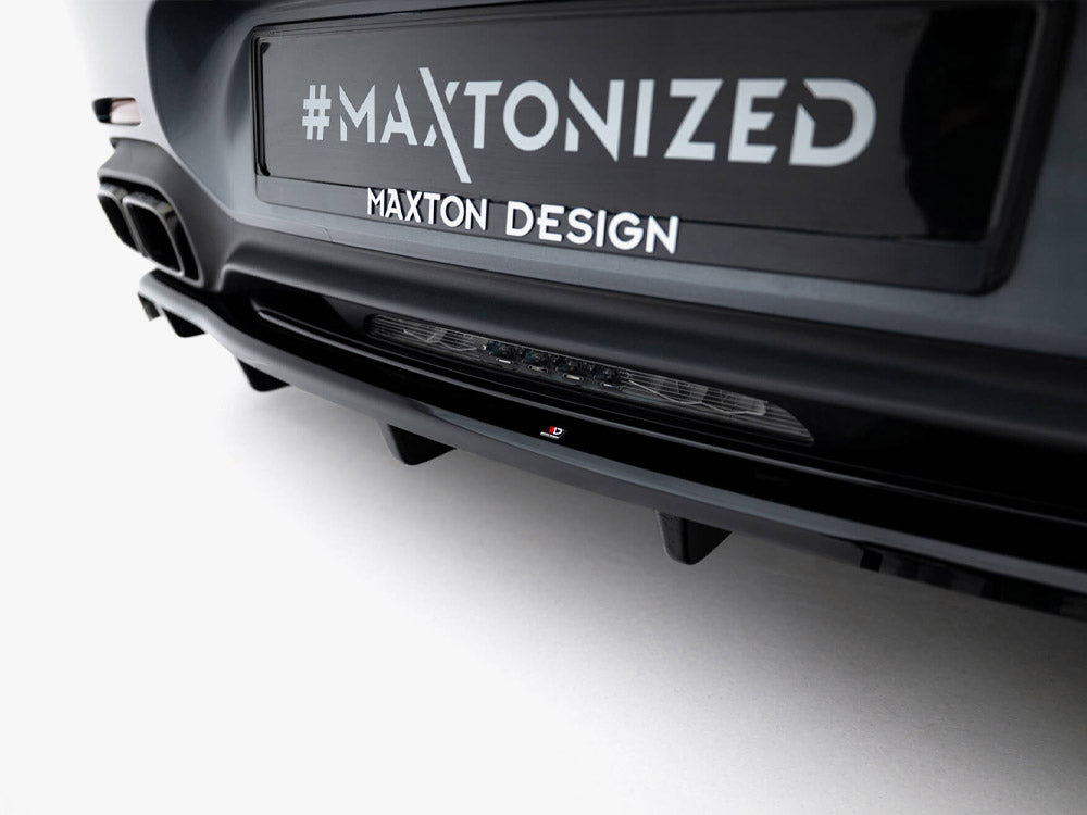 Maxton Design Rear Splitter (Vertical Bars) Mercedes-AMG GT C C190 Facelift - ME-AMG-GTC-1F-RD1G+RD2G - Image 6
