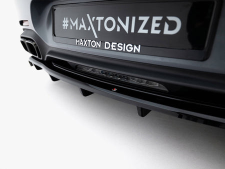 Maxton Design Rear Splitter (Vertical Bars) Mercedes-AMG GT C C190 Facelift - ME-AMG-GTC-1F-RD1G+RD2G - Image 6