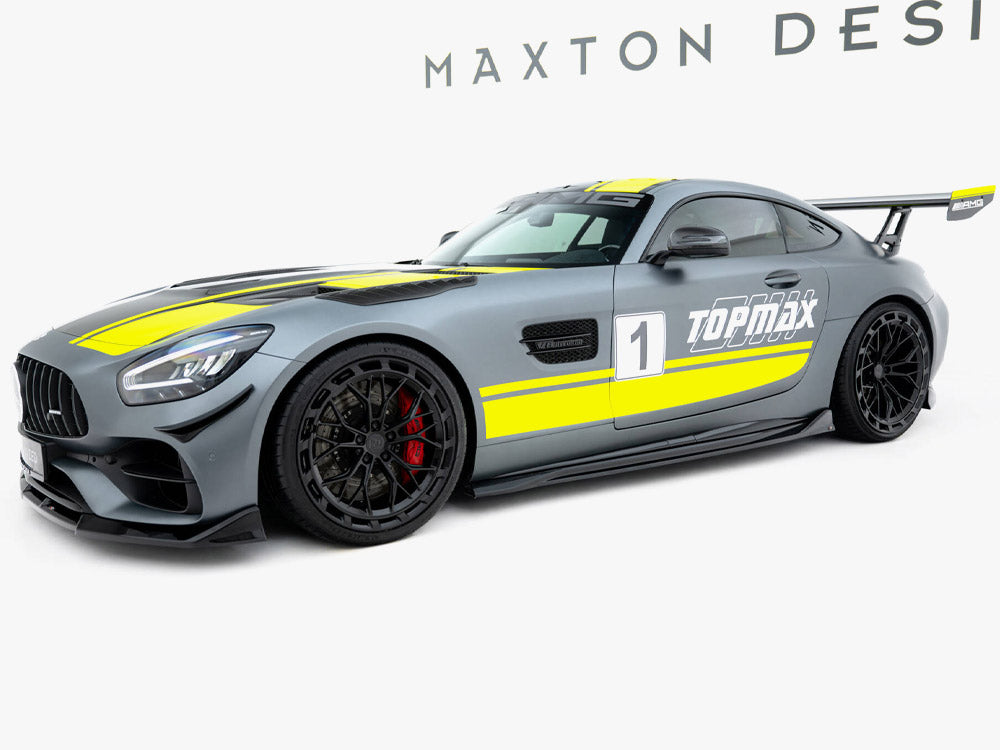 Maxton Design Side Skirts Diffusers Mercedes-AMG GT C C190 Facelift - ME-AMG-GTC-1F-SD1G - Image 2