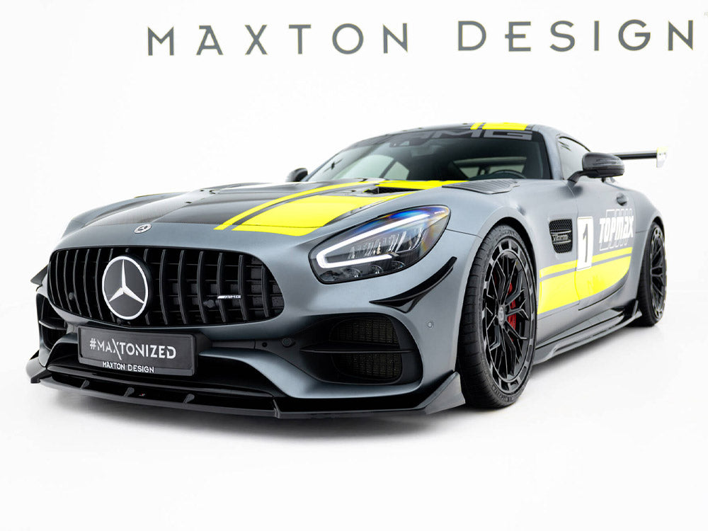 Maxton Design Front Splitter Mercedes-AMG GT C C190 Facelift - ME-AMG-GTC-1F-FD1G - Image 3