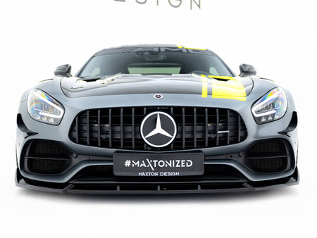 Maxton Design Front Splitter Mercedes-AMG GT C C190 Facelift - ME-AMG-GTC-1F-FD1G - Image 6