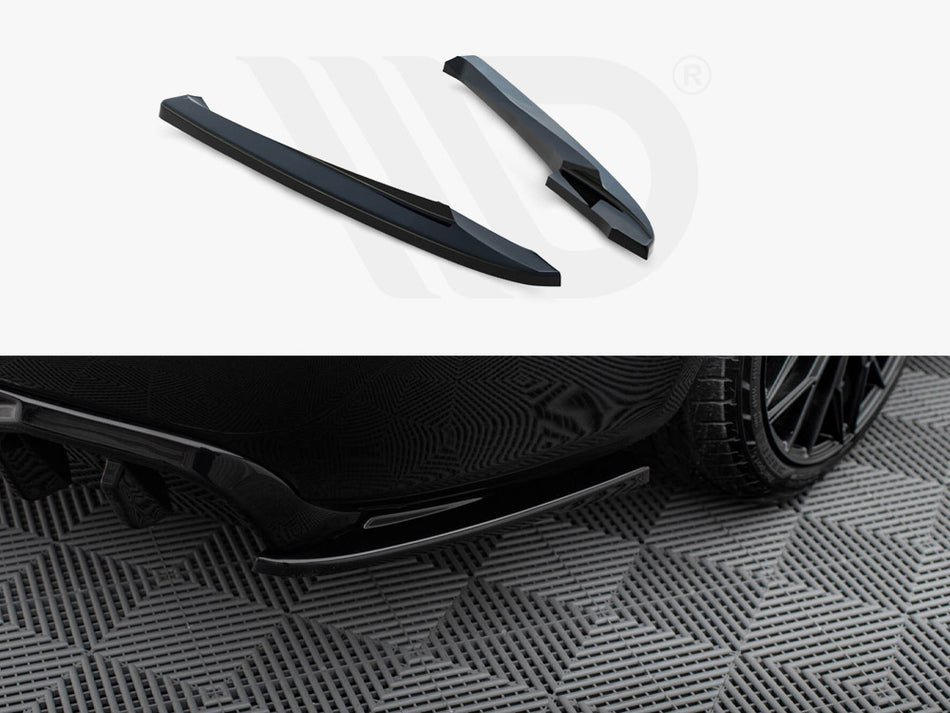 MAXTON DESIGN Rear Side Splitters V.2 Audi A4 B8