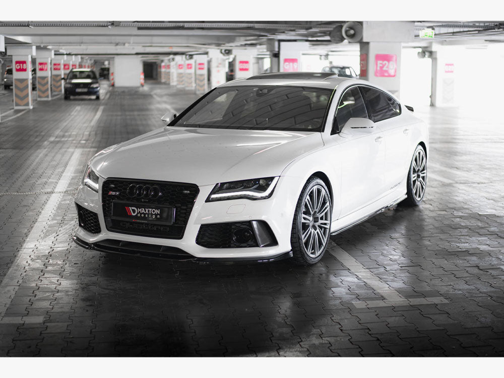 Maxton Design Front Splitter V.3 Audi RS7 C7 - AU-RS7-1F-FD3G - Image 2
