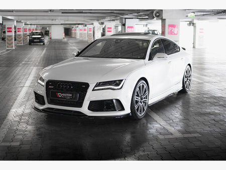 Maxton Design Front Splitter V.3 Audi RS7 C7 - AU-RS7-1F-FD3G - Image 2