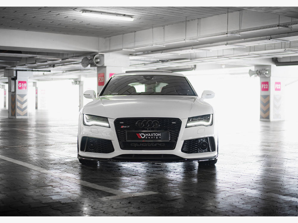 Maxton Design Front Splitter V.3 Audi RS7 C7 - AU-RS7-1F-FD3G - Image 3