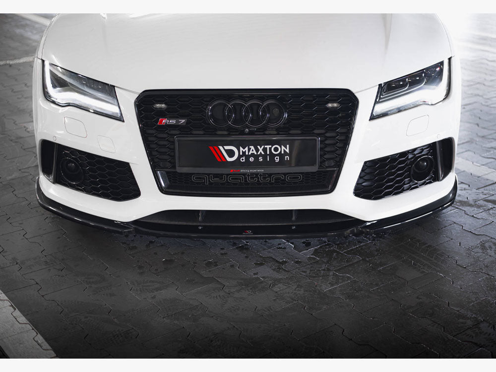Maxton Design Front Splitter V.3 Audi RS7 C7 - AU-RS7-1F-FD3G - Image 4