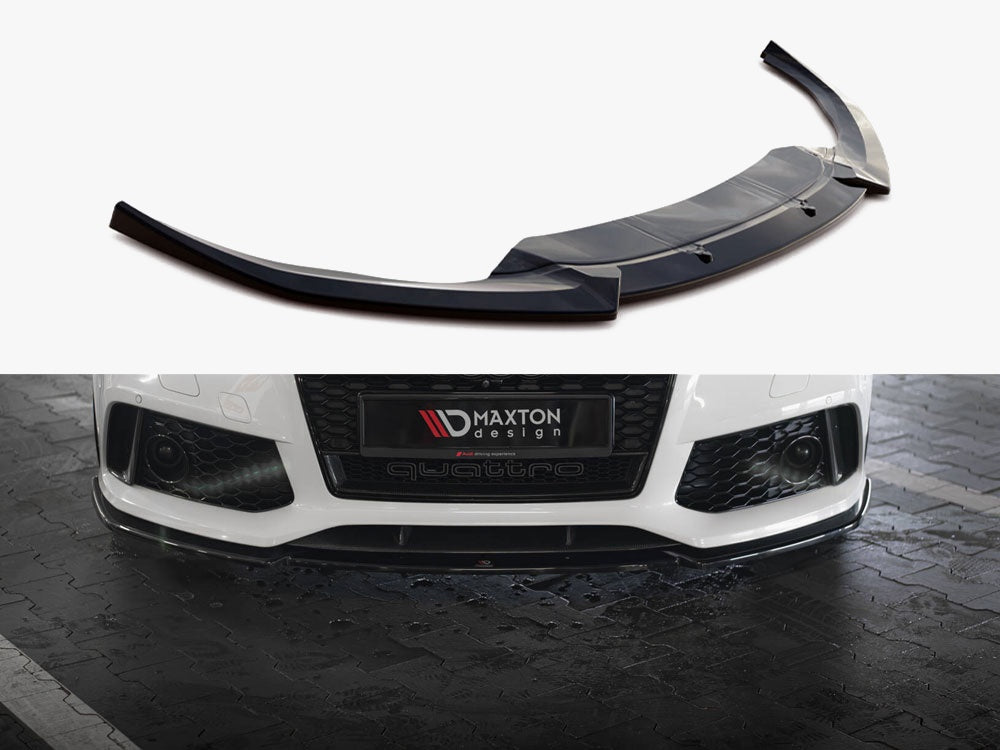 Maxton Design Front Splitter V.4 Audi RS7 C7 - AU-RS7-1F-FD4G - Image 1