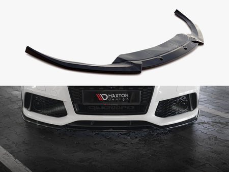 Maxton Design Front Splitter V.4 Audi RS7 C7 - AU-RS7-1F-FD4G - Image 1