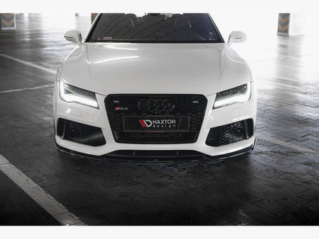 Maxton Design Front Splitter V.4 Audi RS7 C7 - AU-RS7-1F-FD4G - Image 4