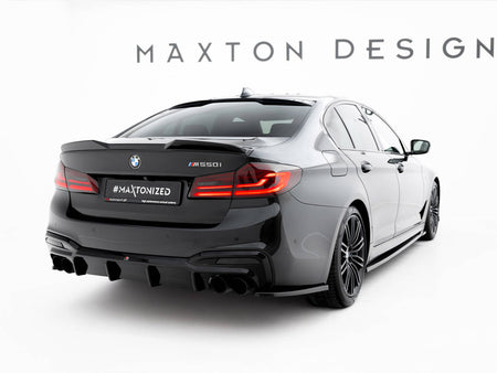 Maxton Design Rear Window Extension BMW M550i Sedan G30 - BM-5-G30-MPACK-H1G - Image 2
