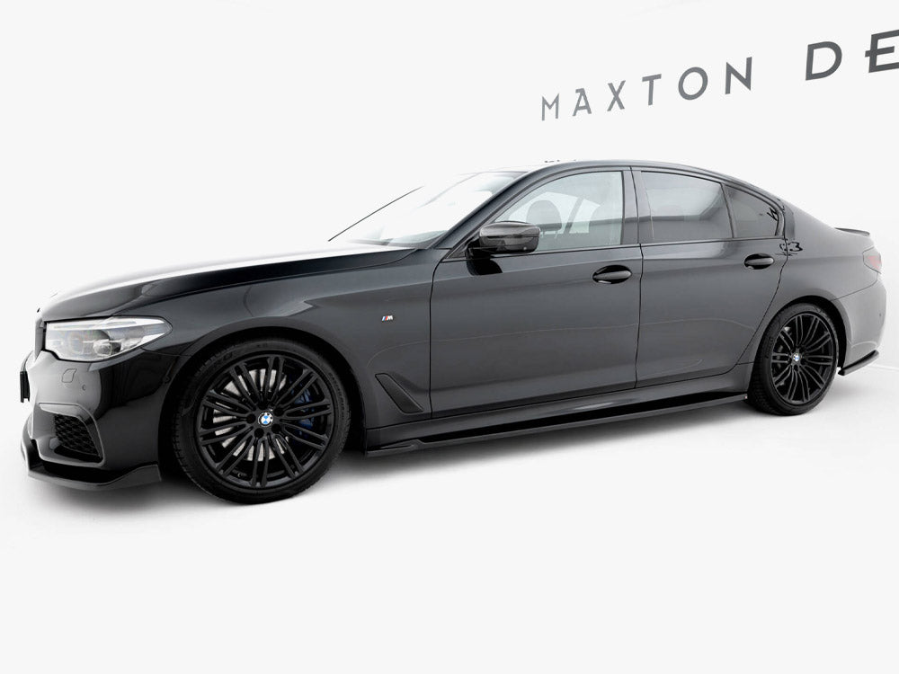 Maxton Design Side Skirt Diffusers V.2 BMW M550i / M550d Sedan / Touring G30 / G30 Facelift - BM-5-G30-MPACK-SD2G - Image 2