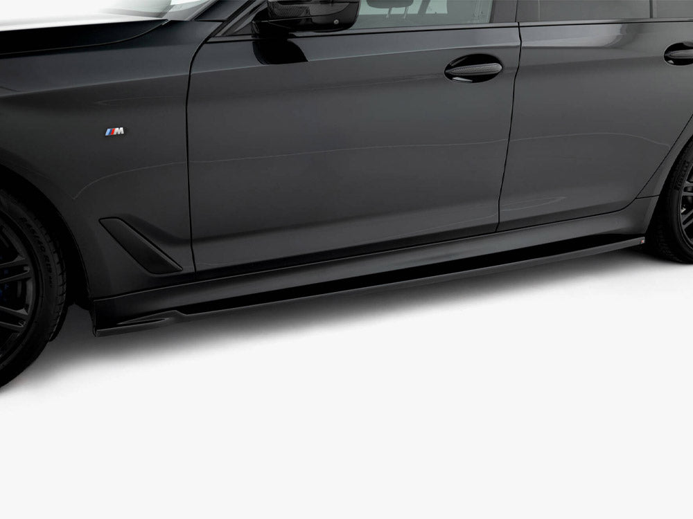 Maxton Design Side Skirt Diffusers V.2 BMW M550i / M550d Sedan / Touring G30 / G30 Facelift - BM-5-G30-MPACK-SD2G - Image 3