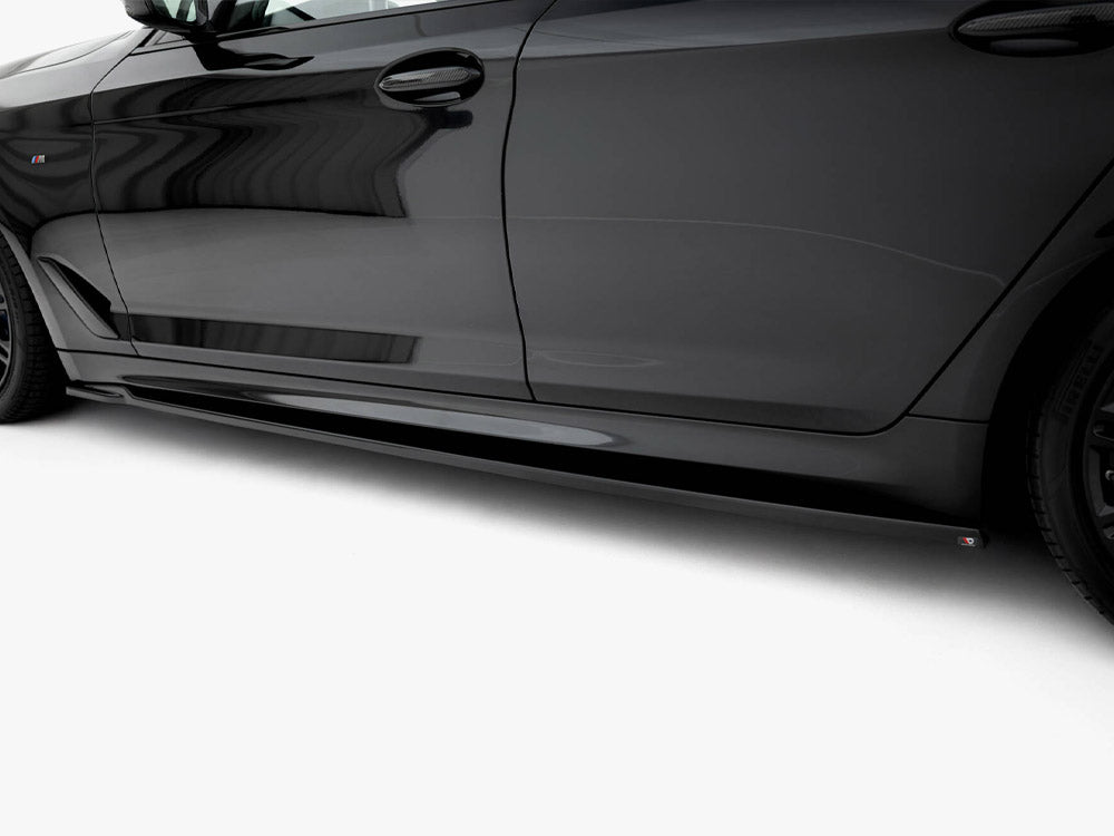 Maxton Design Side Skirt Diffusers V.2 BMW M550i / M550d Sedan / Touring G30 / G30 Facelift - BM-5-G30-MPACK-SD2G - Image 4
