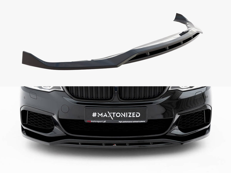 Maxton Design Front Splitter BMW M550i Sedan G30 - BM-5-G30-MPACK-FD3G+FD3RG - Image 1
