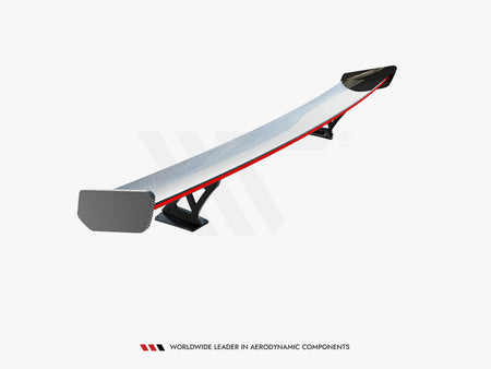 Maxton Design Carbon Spoiler With External Brackets Uprights V.1 + LED Audi A5 / A5 S-Line / S5 / RS5 Coupe F5 / F5 Facelift - CF-AU-S5-2F-C-WING5-EXT-245-P+LED-1 - Image 13