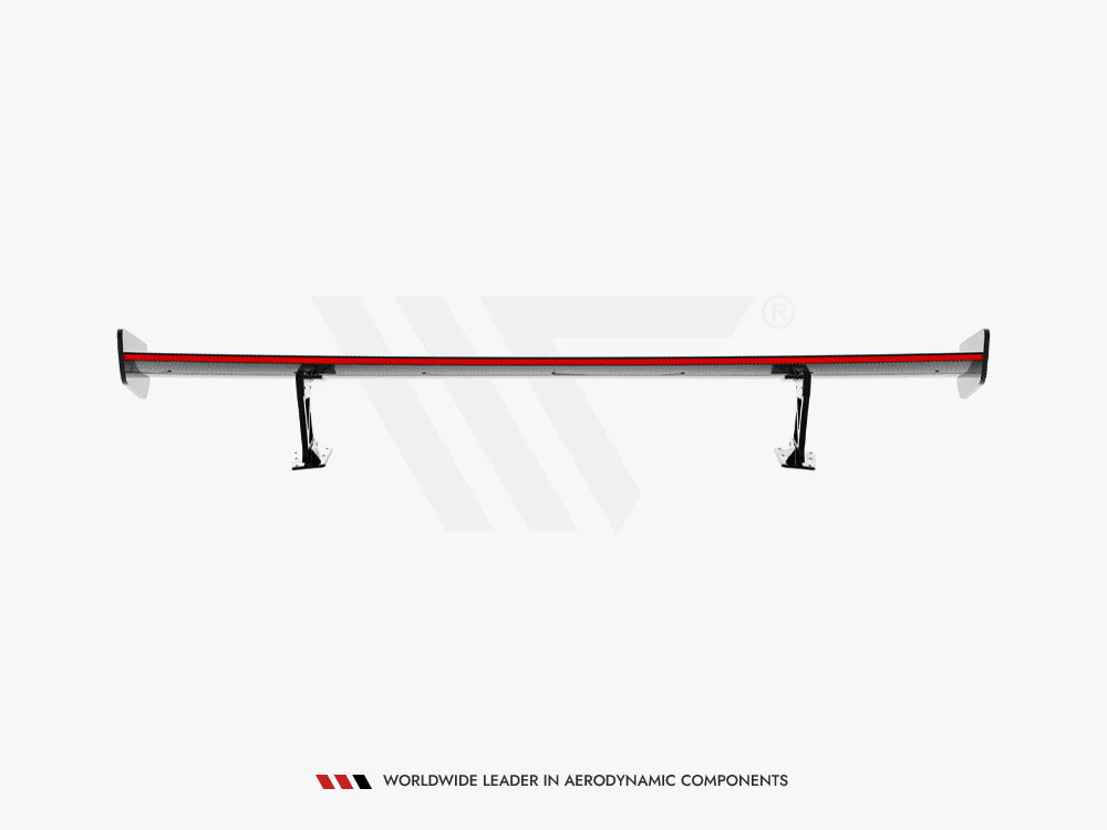 Maxton Design Carbon Spoiler With External Brackets Uprights V.1 + LED Audi A5 / A5 S-Line / S5 / RS5 Coupe F5 / F5 Facelift - CF-AU-S5-2F-C-WING5-EXT-245-P+LED-1 - Image 15