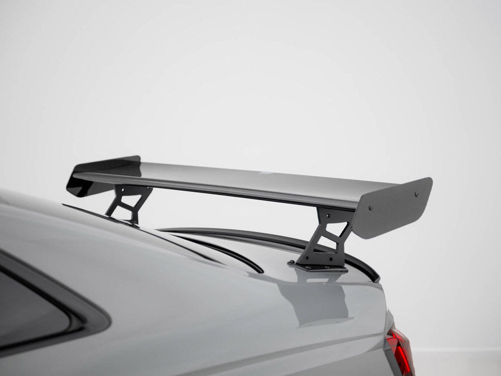 Maxton Design Carbon Spoiler With External Brackets Uprights V.2 Audi A5 / A5 S-Line / S5 / RS5 Coupe F5 / F5 Facelift - CF-AU-S5-2F-C-WING5-EXT-245-P-2 - Image 4