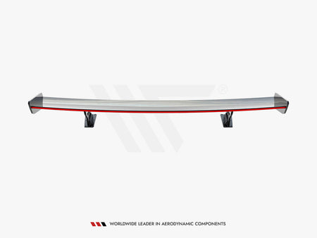 Carbon Spoiler With External Brackets Uprights V.2 + LED Audi A5 / A5 S-Line / S5 / RS5 Coupe F5 / F5 Facelift