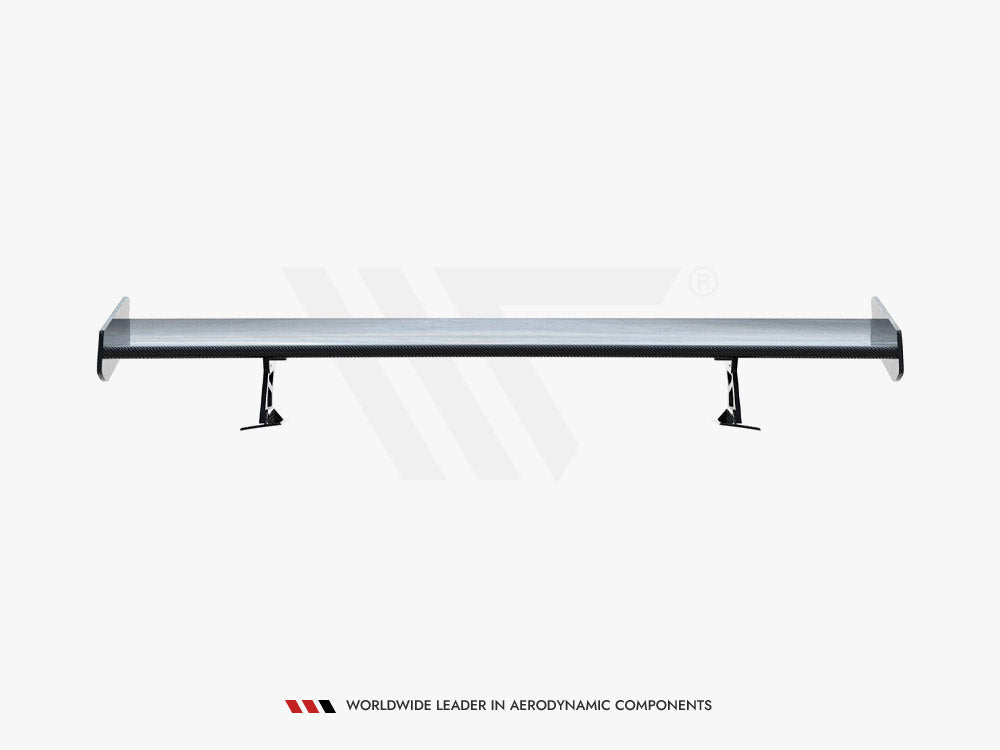 Carbon Spoiler With External Brackets Uprights V.2 + LED Audi A5 / A5 S-Line / S5 / RS5 Coupe F5 / F5 Facelift