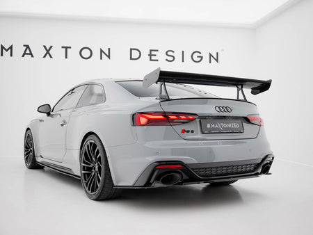 Maxton Design Carbon Spoiler With Upper Swan Mounting Audi A5 / A5 S-Line / S5 / RS5 Coupe F5 / F5 Facelift - CF-AU-S5-2F-C-WING5-UPP-245-P - Image 2