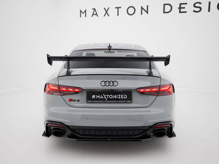 Maxton Design Carbon Spoiler With Upper Swan Mounting Audi A5 / A5 S-Line / S5 / RS5 Coupe F5 / F5 Facelift - CF-AU-S5-2F-C-WING5-UPP-245-P - Image 3
