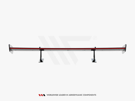 Carbon Spoiler With Upper Swan Mounting + LED Audi A5 / A5 S-Line / S5 / RS5 Coupe F5 / F5 Facelift