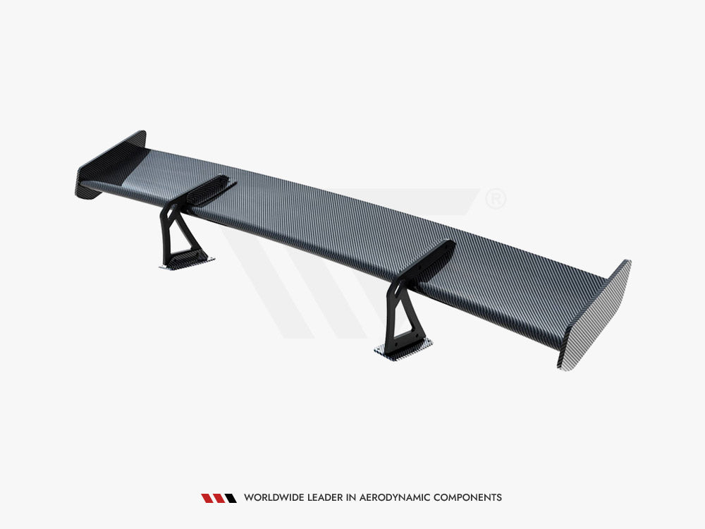 Carbon Spoiler With Upper Swan Mounting + LED Audi A5 / A5 S-Line / S5 / RS5 Coupe F5 / F5 Facelift