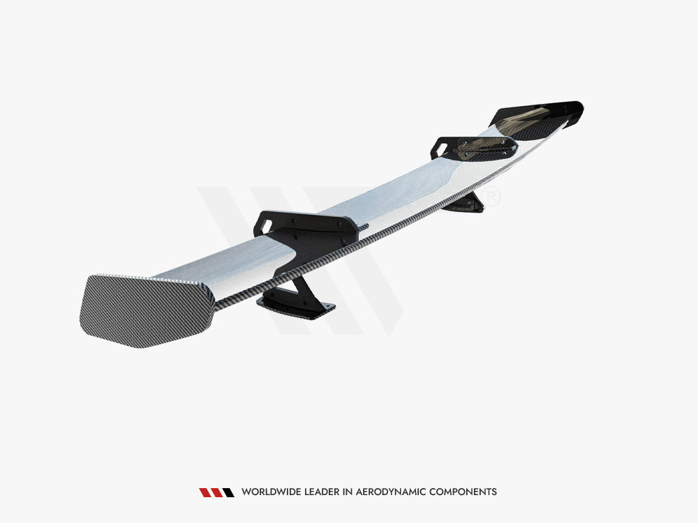 Maxton Design Carbon Spoiler With Upper Swan Mounting BMW M2 G87 - CF-BM-M2-G87-WING5-UPP-245-P - Image 5