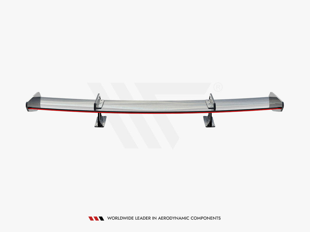 Maxton Design Carbon Spoiler With Upper Swan Mounting + LED BMW M2 G87 - CF-BM-M2-G87-WING5-UPP-245-P+LED - Image 10