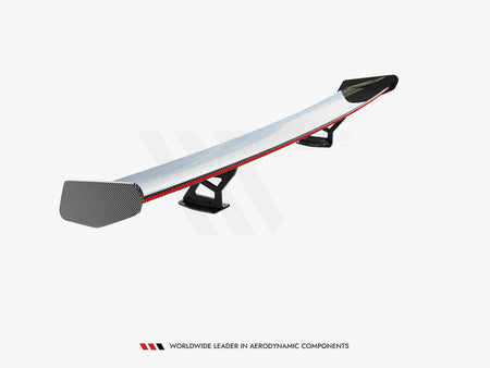 Carbon Spoiler With Internal Brackets Uprights + LED BMW M2 G87