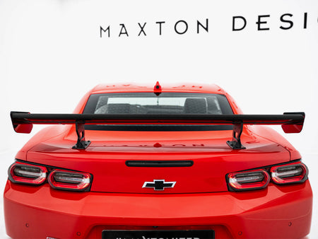 Maxton Design Carbon Spoiler With Internal Brackets Uprights Chevrolet Camaro SS Mk6 Facelift - CF-CH-CA-6F-SS-WING5-INT-245-P - Image 4