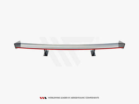 Carbon Spoiler With Internal Brackets Uprights + LED Chevrolet Camaro SS Mk6 Facelift