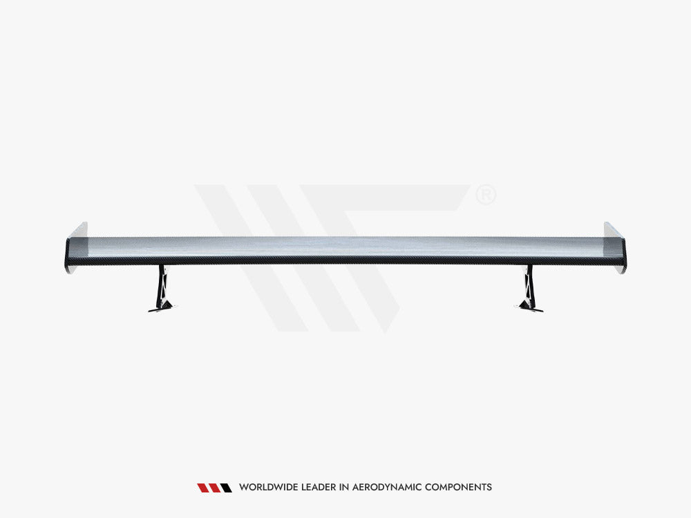 Carbon Spoiler With Internal Brackets Uprights + LED Chevrolet Camaro SS Mk6 Facelift