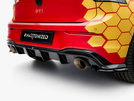 Maxton Design Rear Valance Volkswagen Golf GTI Clubsport Mk8 Facelift - VW-GO-8-GTI-CS-RS1G-CSO_O - Image 4