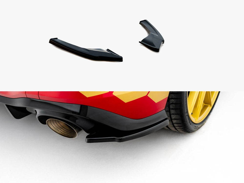 Maxton Design Rear Side Splitters V.2 Volkswagen Golf GTI Clubsport Mk8 Facelift - VW-GO-8-GTI-CS-RSD2G - Image 1