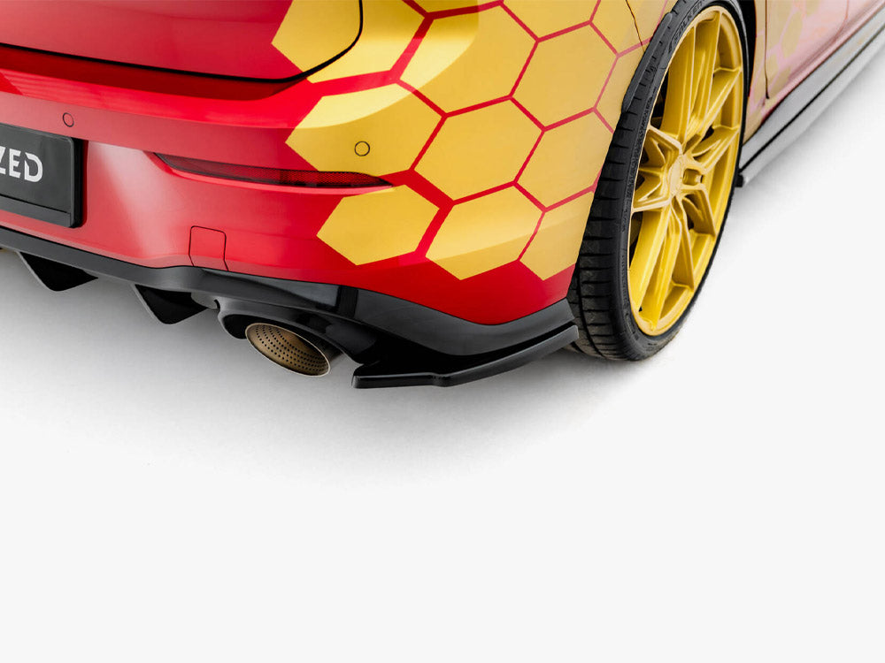Rear Side Splitters V.2 Volkswagen Golf GTI Clubsport Mk8 Facelift