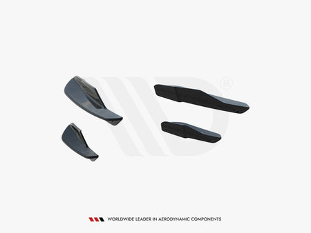 Front Bumper Wings (Canards) Volkswagen Golf GTI Clubsport Mk8 Facelift