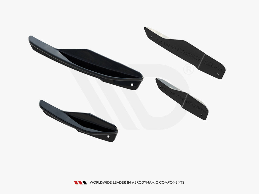 Maxton Design Front Bumper Wings (Canards) Volkswagen Golf GTI Clubsport Mk8 Facelift - VW-GO-8F-GTI-CS-CAN1 - Image 9