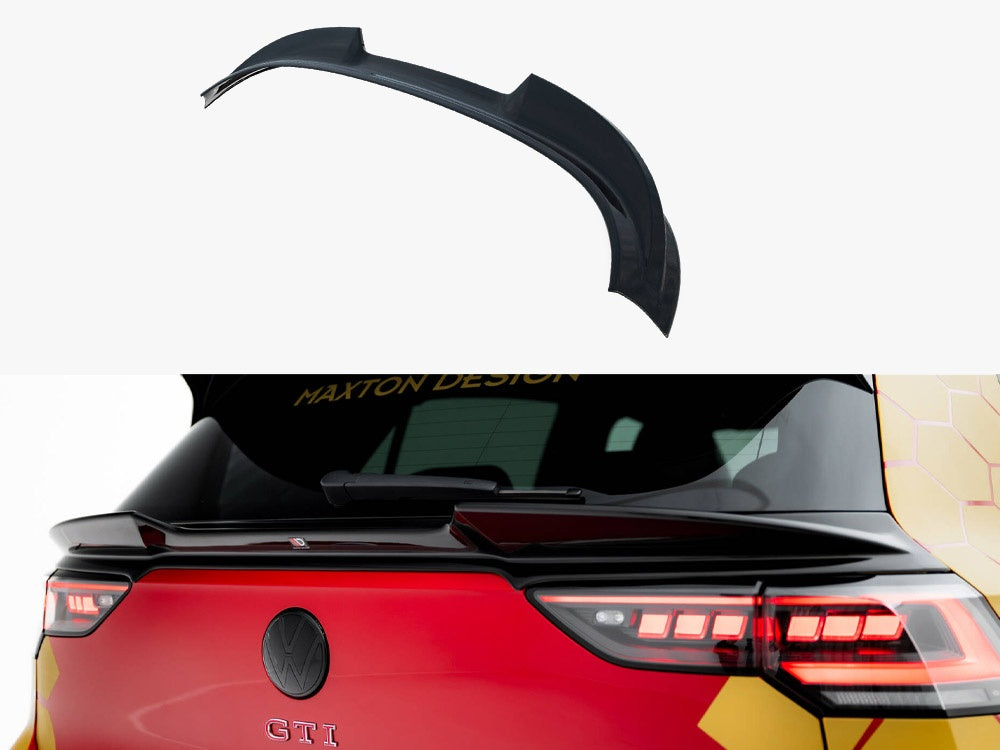 Maxton Design Lower Spoiler CAP 3D Volkswagen Golf GTI / GTI Clubsport / R / R-Line / GTE / GTD Mk8 / Mk8 Facelift - VW-GO-8F-GTI-CS-CAP3D1G - Image 1