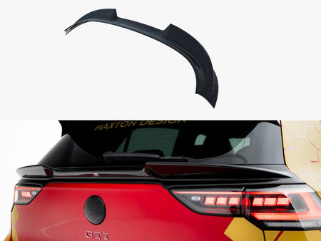 Maxton Design Lower Spoiler CAP 3D Volkswagen Golf GTI / GTI Clubsport / R / R-Line / GTE / GTD Mk8 / Mk8 Facelift - VW-GO-8F-GTI-CS-CAP3D1G - Image 1