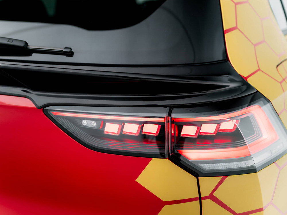 Maxton Design Lower Spoiler CAP 3D Volkswagen Golf GTI / GTI Clubsport / R / R-Line / GTE / GTD Mk8 / Mk8 Facelift - VW-GO-8F-GTI-CS-CAP3D1G - Image 5