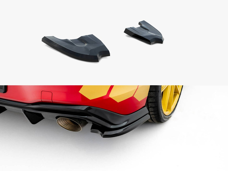 Rear Side Splitters V.4 Volkswagen Golf GTI Clubsport Mk8 Facelift