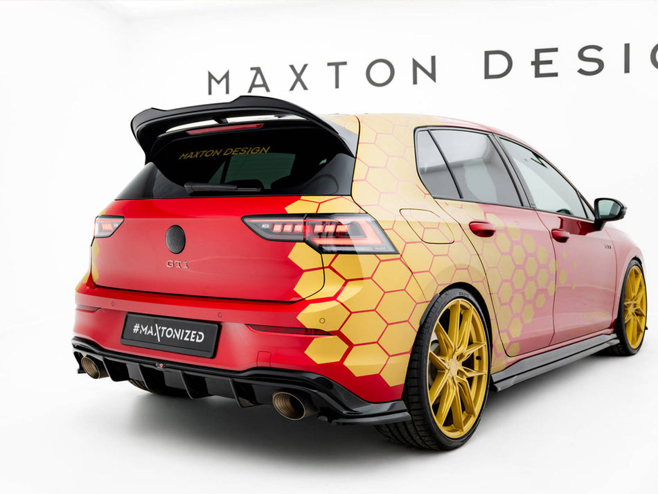 Rear Side Splitters V.4 Volkswagen Golf GTI Clubsport Mk8 Facelift