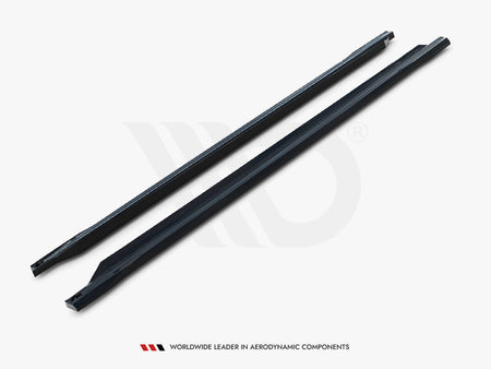 Side Skirts Diffusers V.1 Volkswagen Golf GTI Clubsport Mk8 Facelift