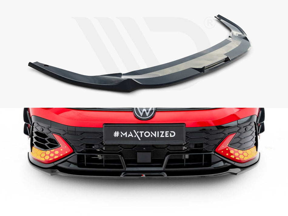 MAXTON DESIGN Front Splitter V.3 Volkswagen Golf GTI Clubsport Mk8 Facelift