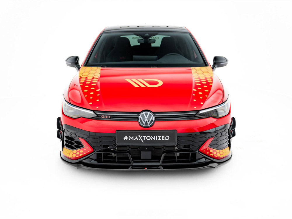 Maxton Design Front Splitter V.3 Volkswagen Golf GTI Clubsport Mk8 Facelift - VW-GO-8F-GTI-CS-FD3G - Image 3