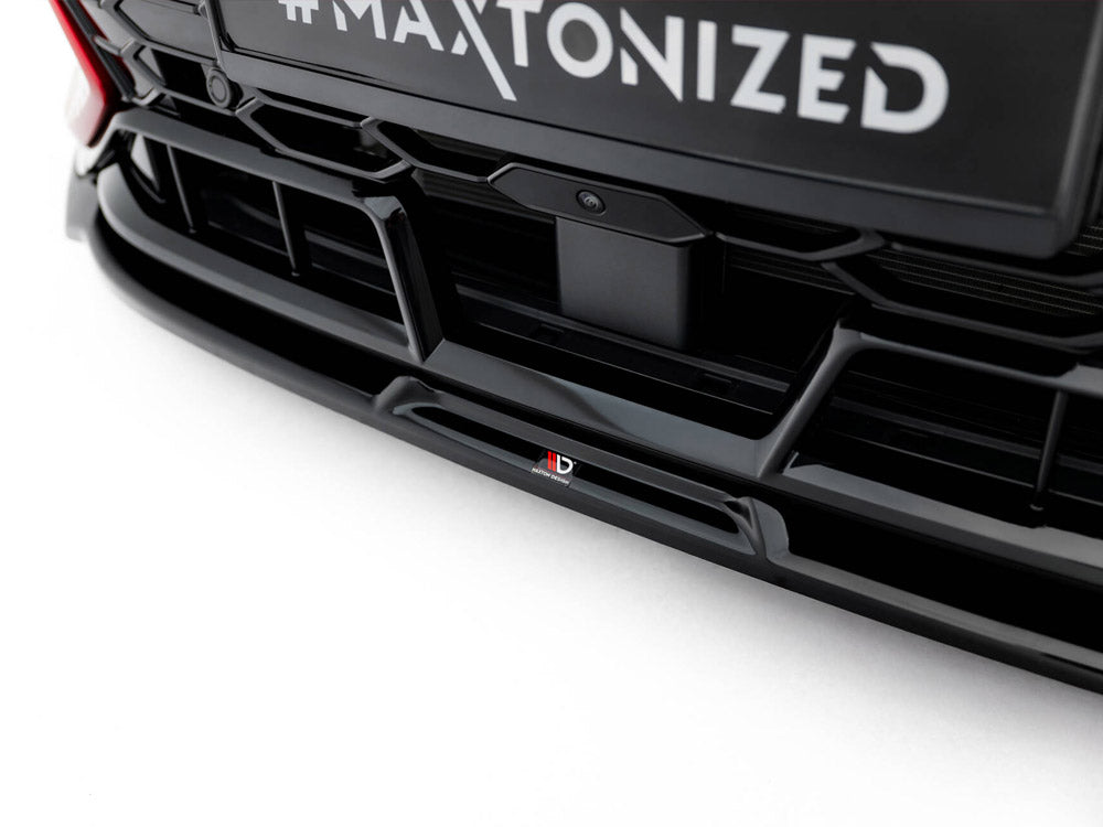 Maxton Design Front Splitter V.3 Volkswagen Golf GTI Clubsport Mk8 Facelift - VW-GO-8F-GTI-CS-FD3G - Image 4